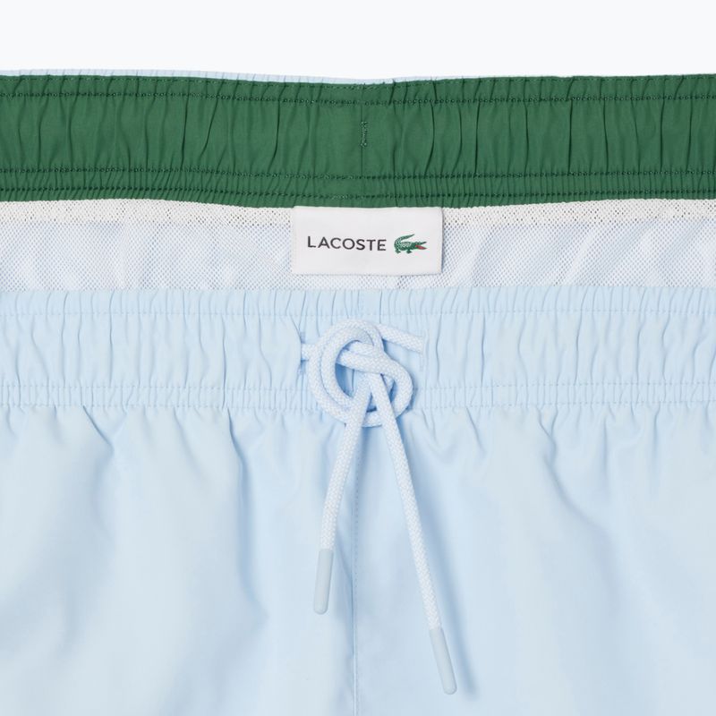 Шорти для плавання чоловічі Lacoste MH6270 rill/green 2