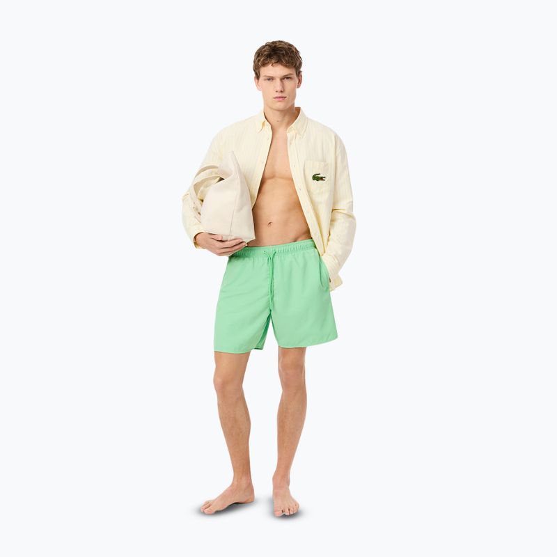 Шорти для плавання чоловічі Lacoste MH9088 liamone/green 9