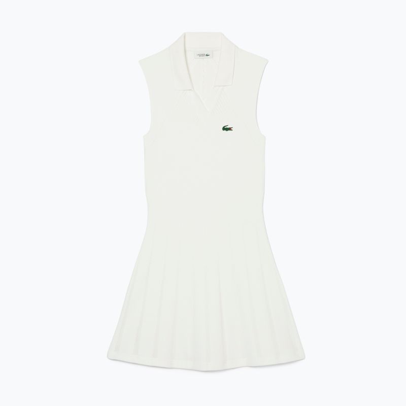 Тенісна сукня Lacoste EF0615 біла/зелена 6