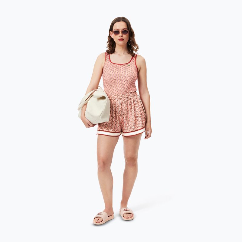 Купальник жіночий Lacoste MF9608 iberis/latte 8