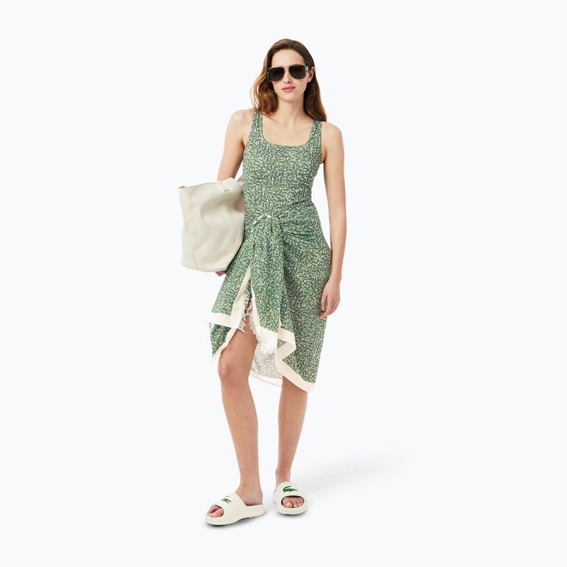 Купальник жіночий Lacoste MF9608 green/flour 7