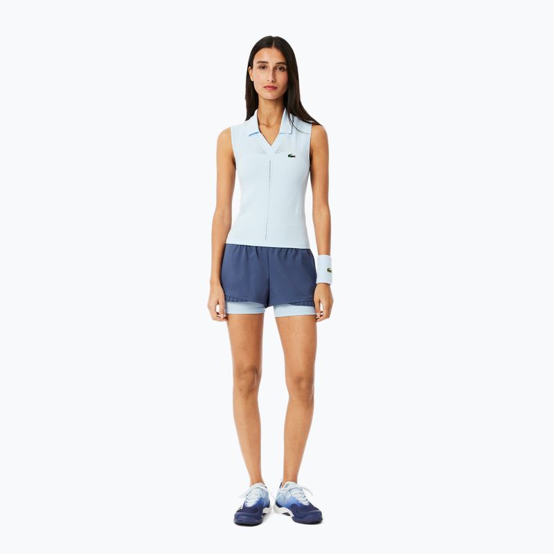 Жіночі тенісні шорти Lacoste GF8598 primerose/rill 2
