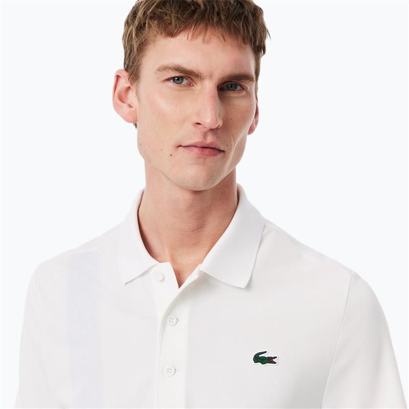Чоловіча тенісна сорочка-поло Lacoste DH8971 біла 4