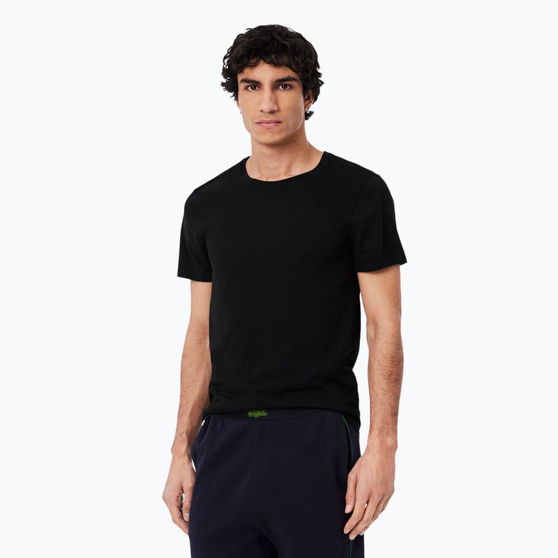 Футболка чоловіча Lacoste TH9007 3-пак white/silver chine/black 4