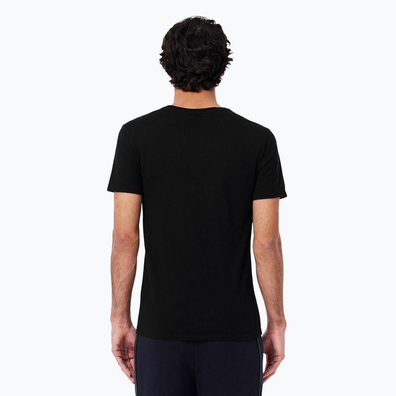 Футболка чоловіча Lacoste TH9007 3-пак white/silver chine/black 5