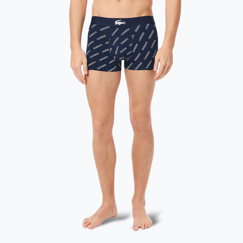 Труси чоловічі Lacoste 5H1288 3-пак navy blue/white/silver ch 4