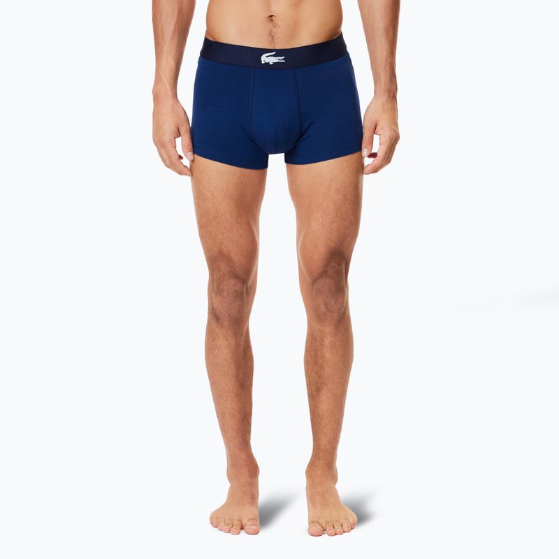 Труси чоловічі Lacoste 5H1288 3-пак navy blue/white/silver ch 6