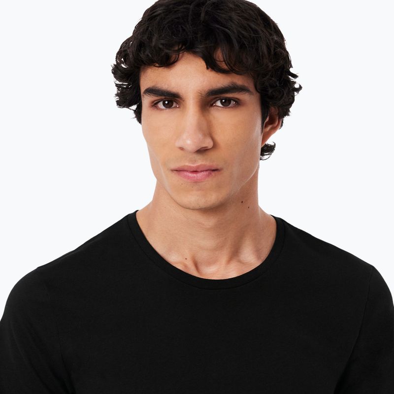 Футболка чоловіча Lacoste TH9007 3-пак black 3
