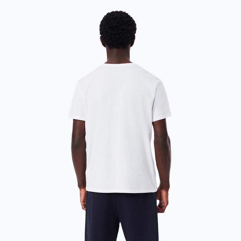 Футболка чоловіча Lacoste TH9008 3-пак white 3