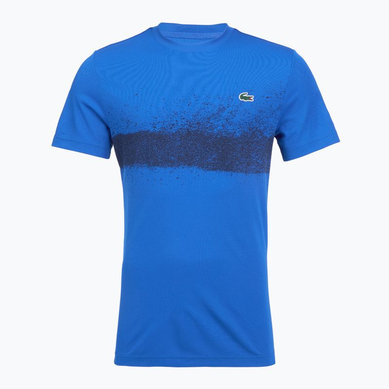 Чоловіча тенісна сорочка Lacoste TH8986 циганський синій / темно-синій