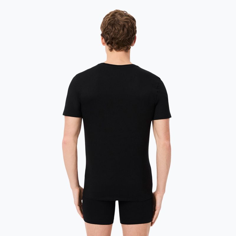 Футболка чоловіча Lacoste TH9008 3-пак black 3