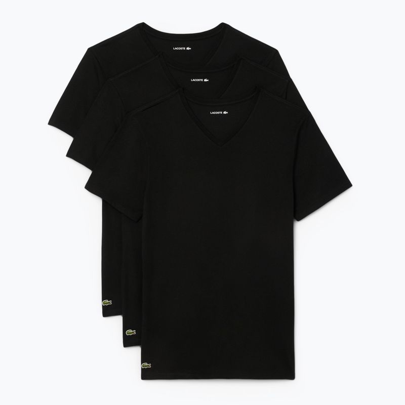 Футболка чоловіча Lacoste TH9008 3-пак black 5