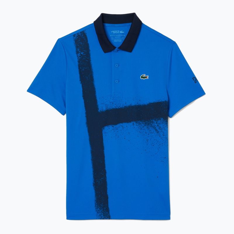 Футболка тенісна чоловіча поло Lacoste DH8971 gipsy blue 4