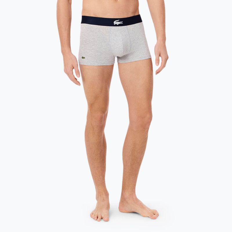 Труси чоловічі Lacoste 5H1291 3-пак navy blue/white/silver ch 4