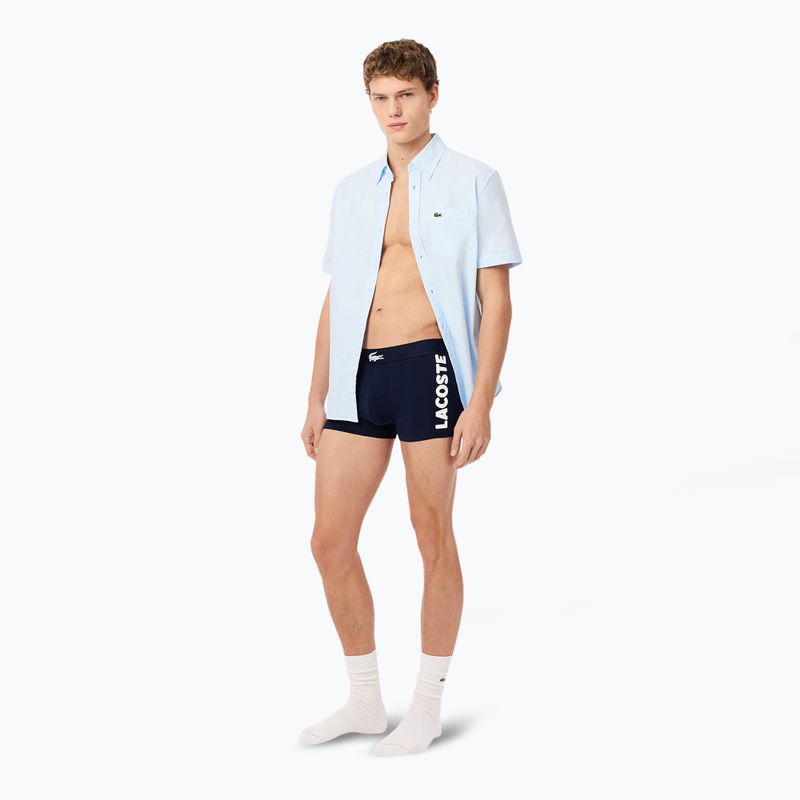 Труси чоловічі Lacoste 5H1291 3-пак navy blue/white/silver ch 6