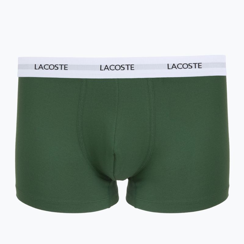 Труси чоловічі Lacoste 5H5150 3 пари black/green/navy blue 2