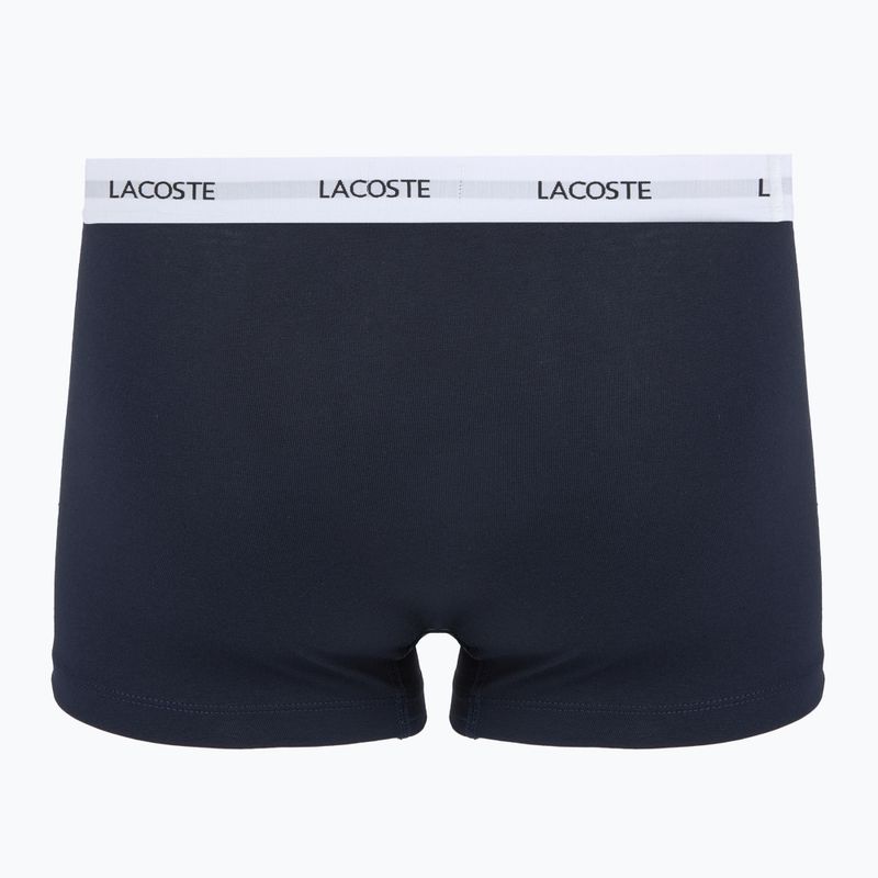 Труси чоловічі Lacoste 5H5150 3 пари black/green/navy blue 5