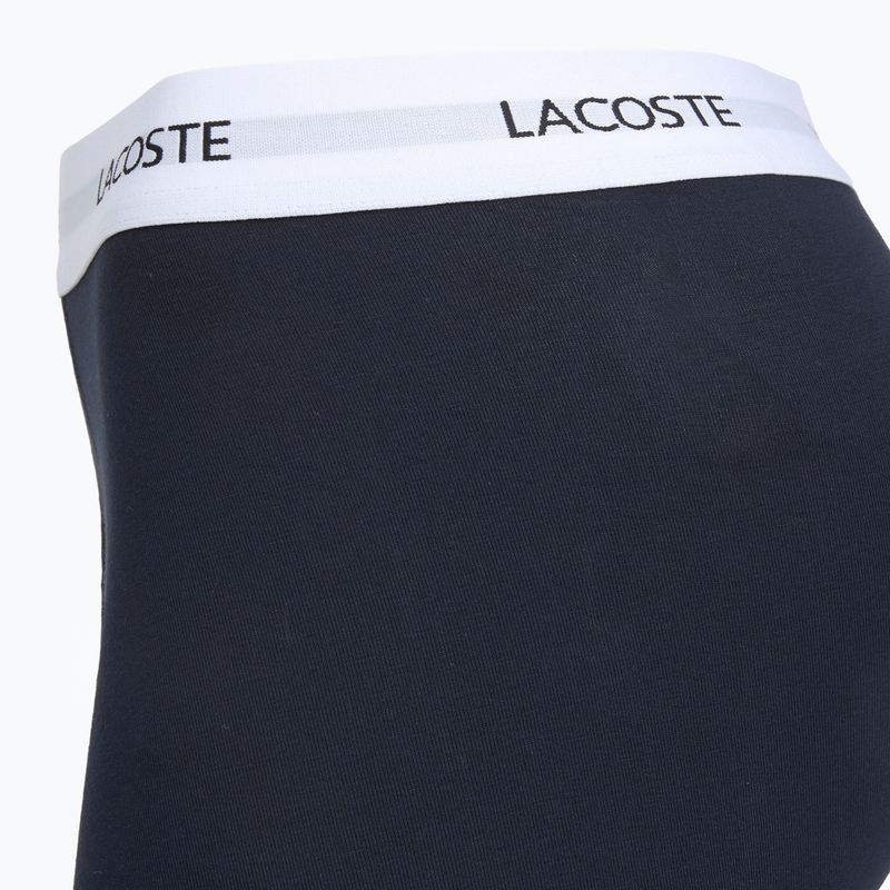 Труси чоловічі Lacoste 5H5150 3 пари black/green/navy blue 6