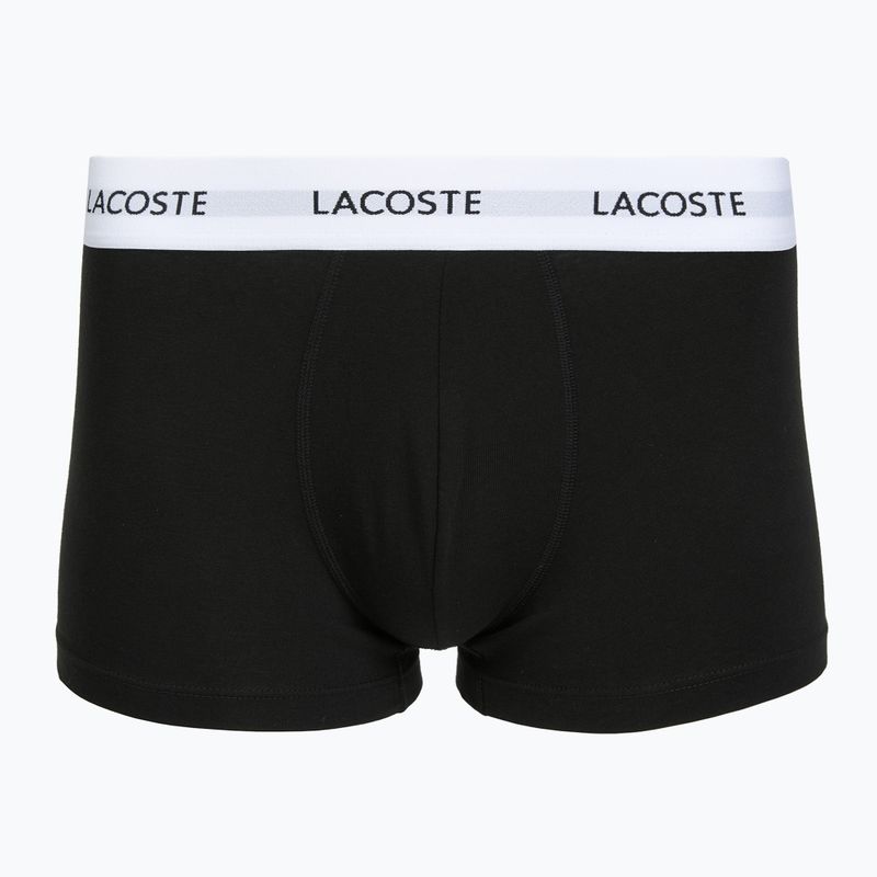 Труси чоловічі Lacoste 5H5150 3 пари black 2
