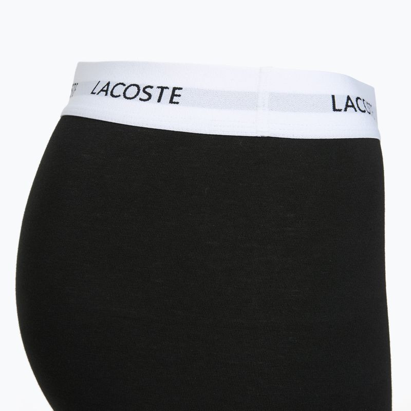 Труси чоловічі Lacoste 5H5150 3 пари black 4