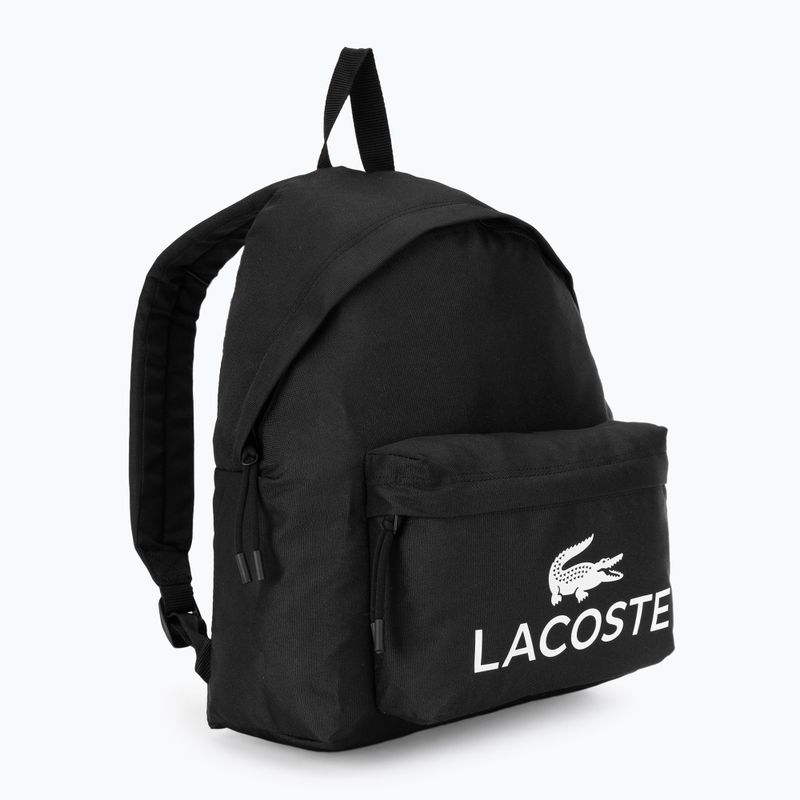 Рюкзак міський Lacoste NU5182ZT 20 л black 2