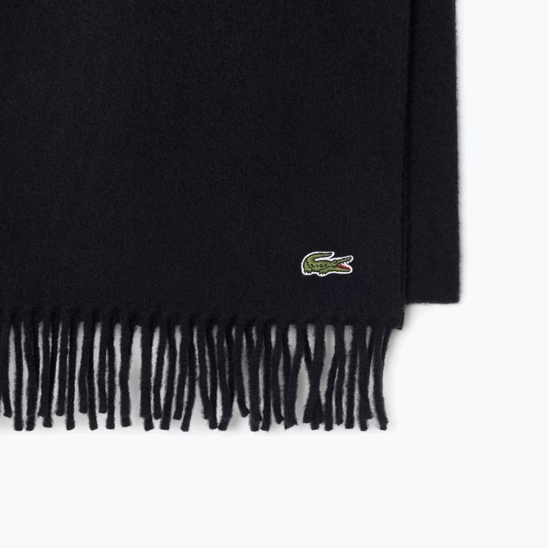 Шарф чоловічий Lacoste RE7864 Black 2
