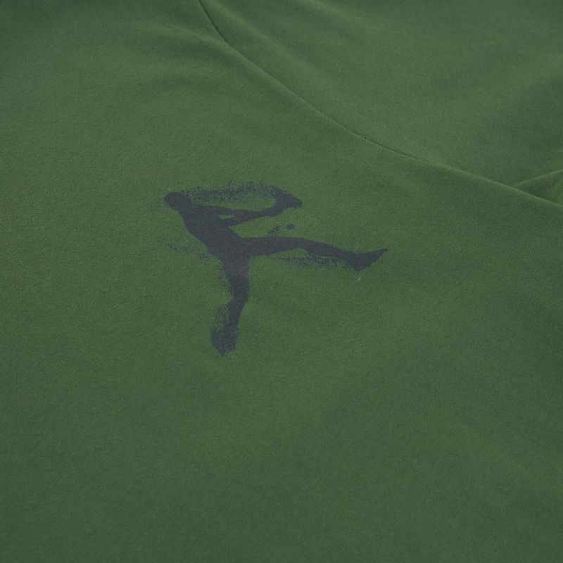 Футболка тенісна чоловіча Lacoste TH1044 green/navy blue 5
