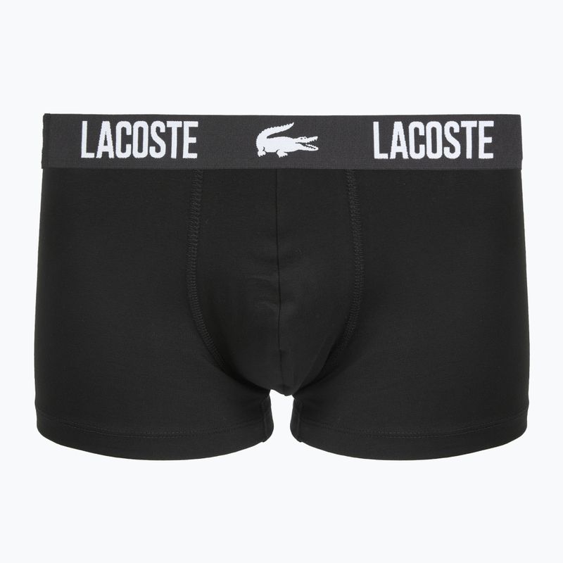 Труси чоловічі Lacoste 5H2393 3 пари black 2