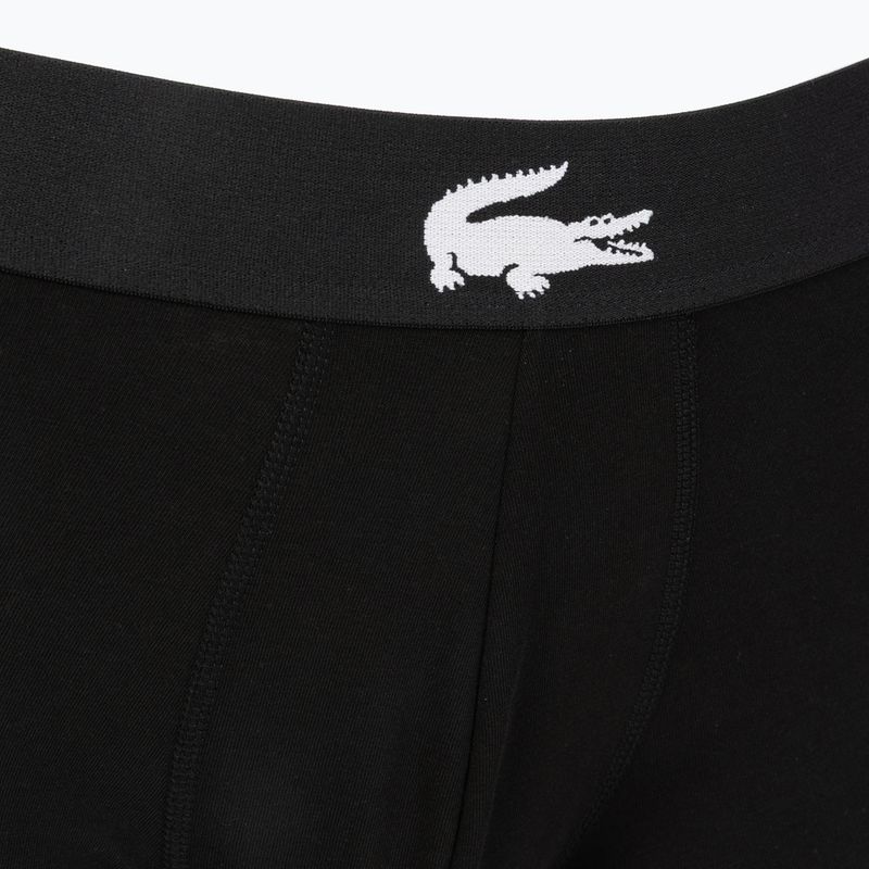 Труси чоловічі Lacoste 5H1291 3 пари black/white/black/black 5