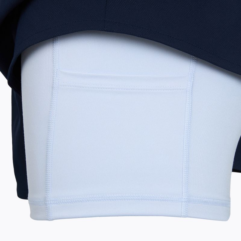 Шорти тенісні жіночі Lacoste GF9972 navy blue/phoenix blue 4