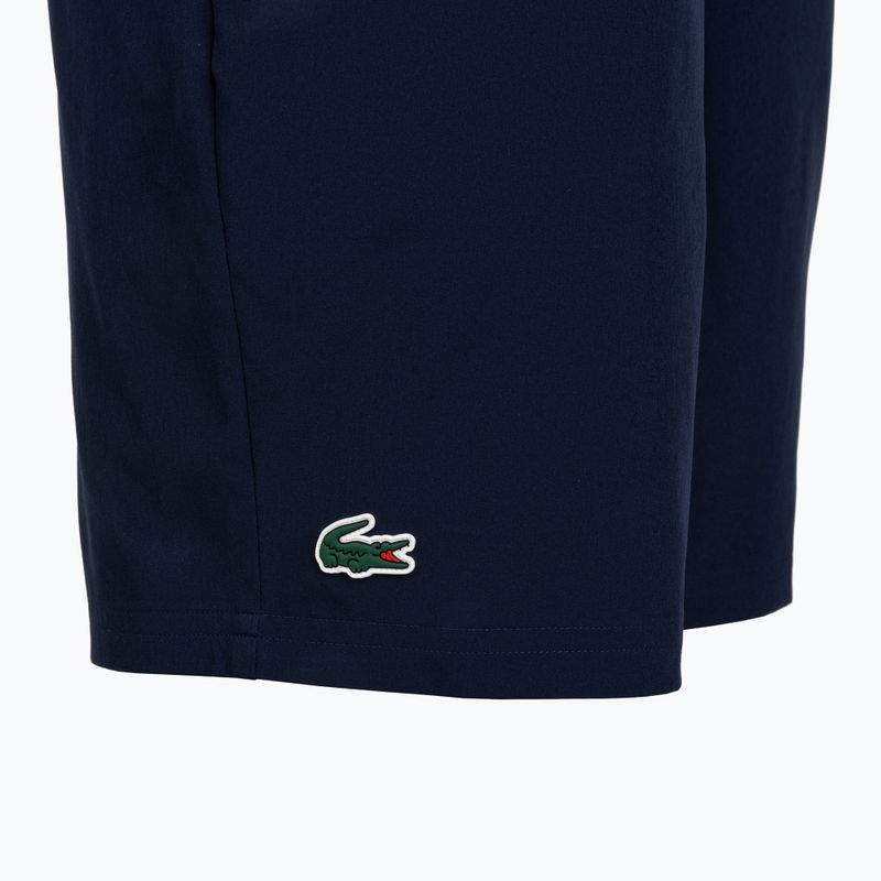 Шорти тенісні чоловічі Lacoste X Novak Djokovic GH7413 navy blue/white 3