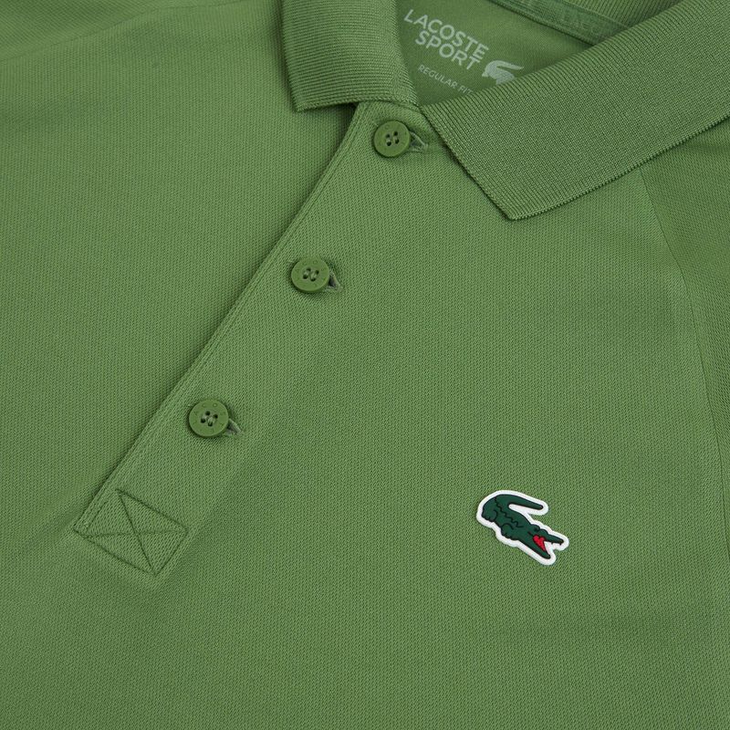Футболка тенісна поло чоловіча Lacoste Polo DH3201 lamb's lettuce 3