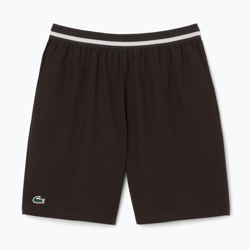 Шорти тенісні чоловічі Lacoste X Novak Djokovic GH7413 buffalo/white