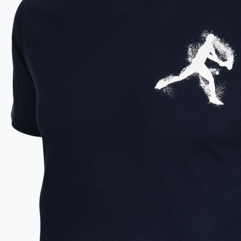 Футболка чоловіча + Кепка Lacoste TH1044 navy blue/white 3