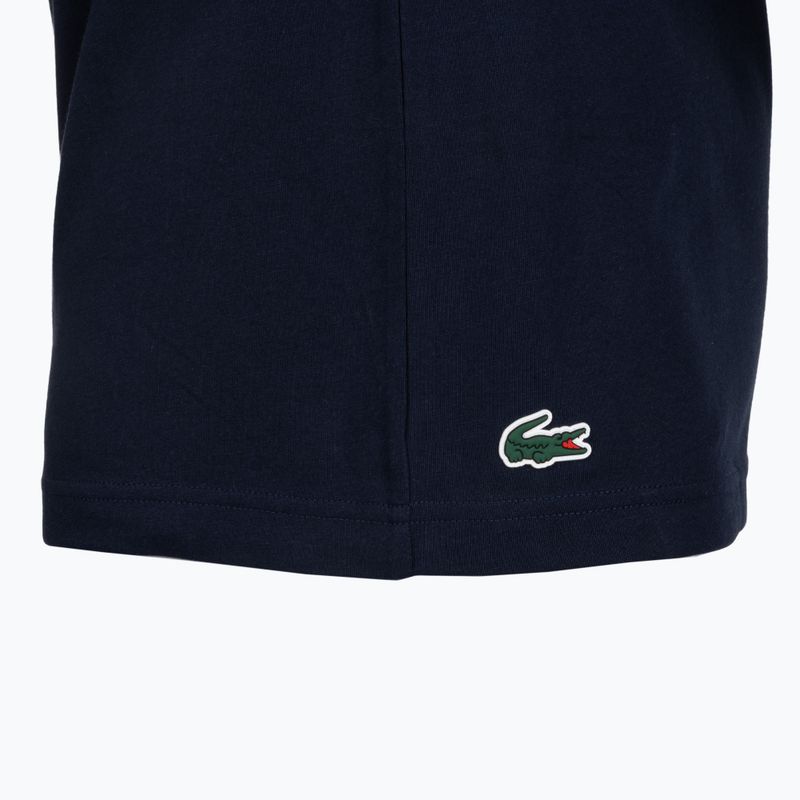 Футболка чоловіча + Кепка Lacoste TH1044 navy blue/white 4