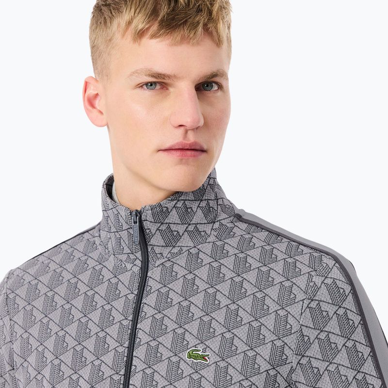 Кофта чоловіча Lacoste SH1368 calluna/graphite 4