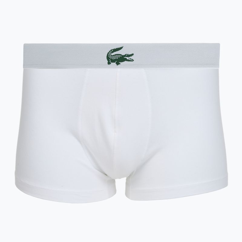 Боксерки чоловічі Lacoste 5H5441 3 pack white/green/black 2