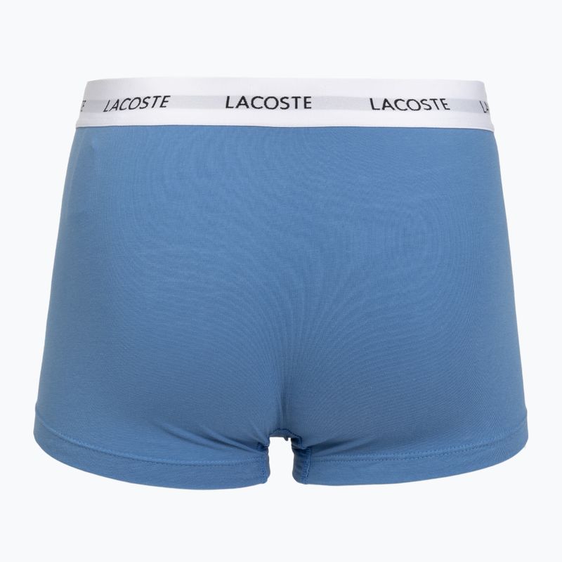 Труси чоловічі Lacoste 5H5150 3 пари turquin blue/navy blue/navy blue 5