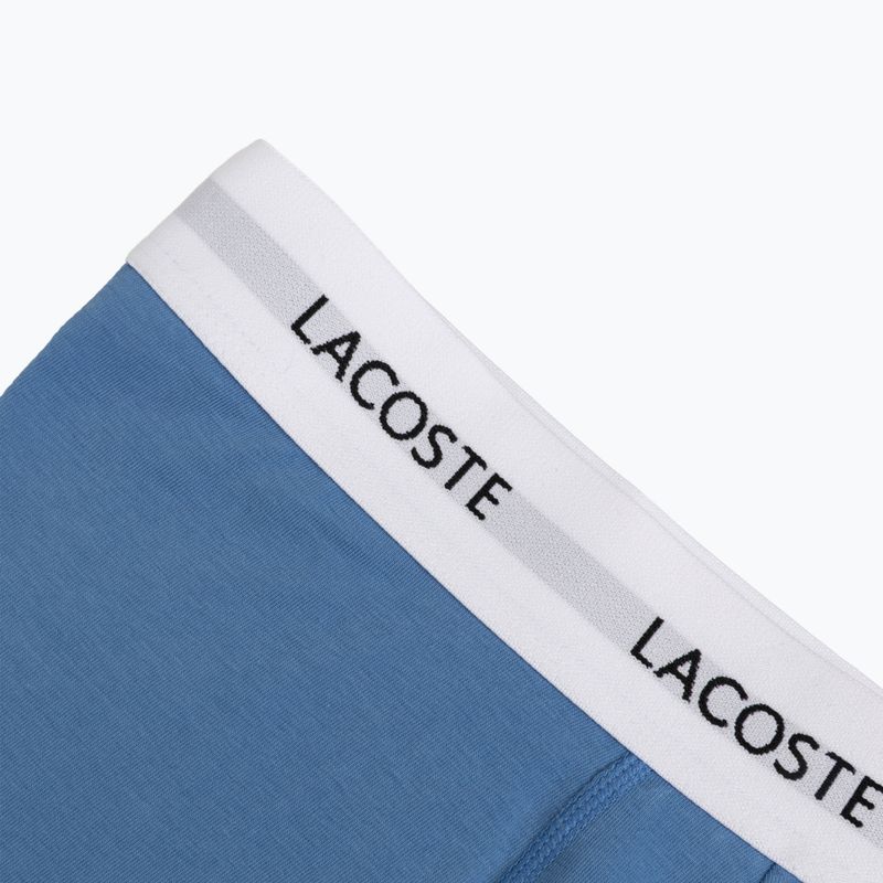 Труси чоловічі Lacoste 5H5150 3 пари turquin blue/navy blue/navy blue 6