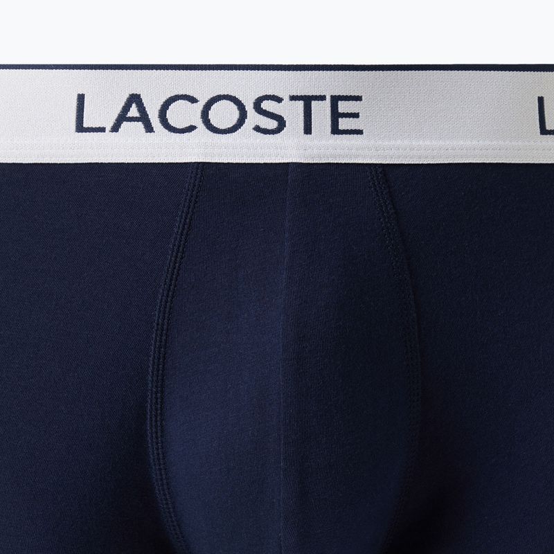 Боксерки чоловічі Lacoste 5H9002 3 pack navy blue 2