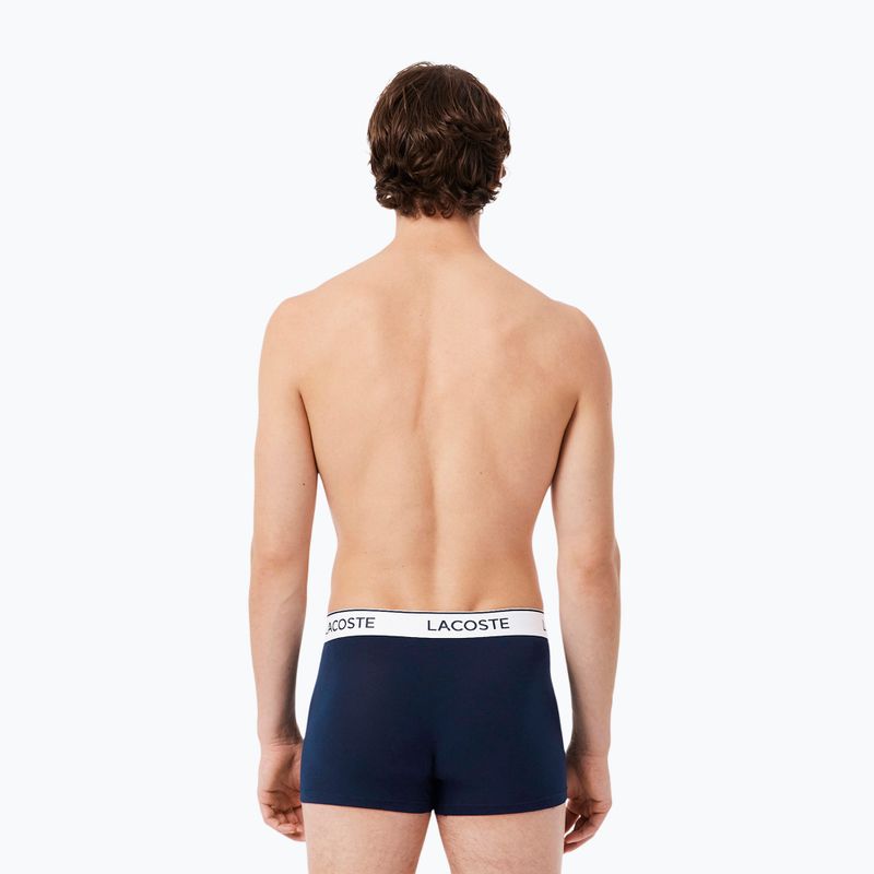 Боксерки чоловічі Lacoste 5H9002 3 pack navy blue 4