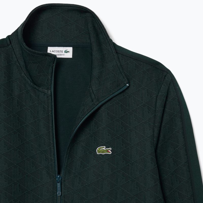 Кофта чоловіча Lacoste SH1368 dark varech/sinople 2