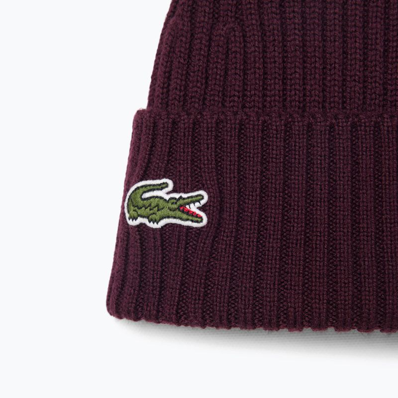 Шапка зимова чоловіча Lacoste RB0001 oxalis 2