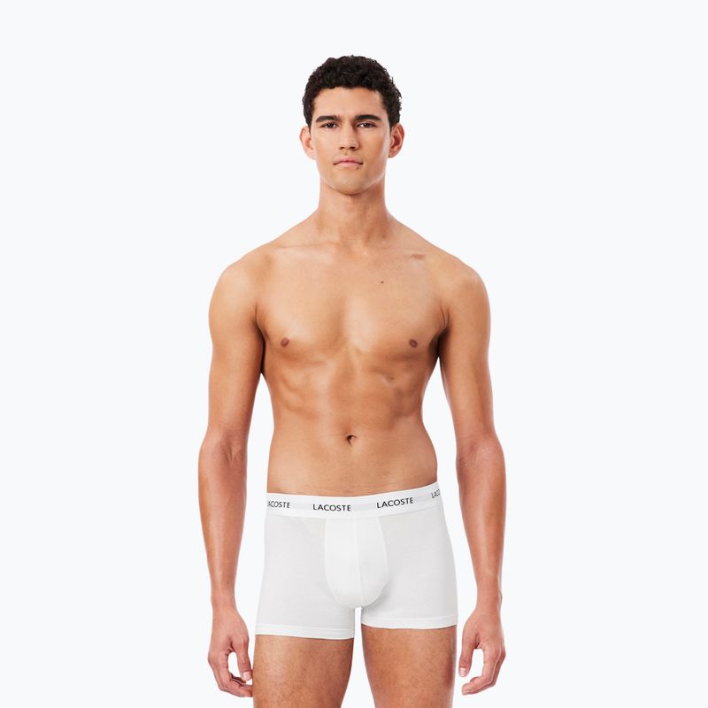 Боксерки чоловічі Lacoste 5H5150 3 pack white 3