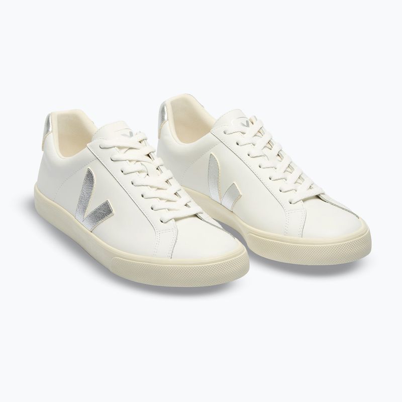 Взуття жіноче VEJA Esplar Logo Leather extra white/silver 8
