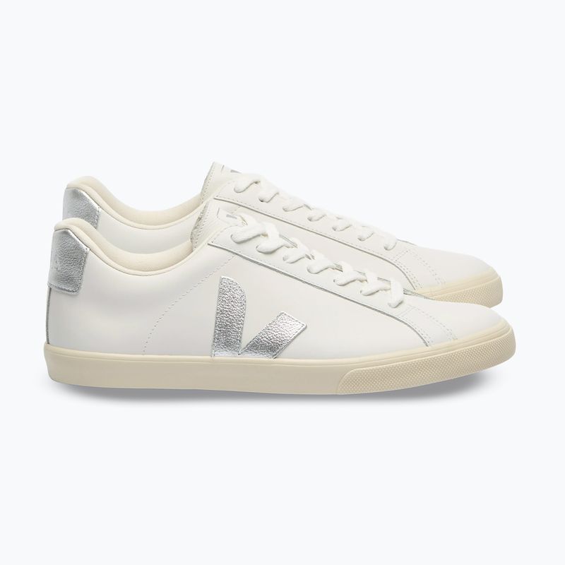 Взуття жіноче VEJA Esplar Logo Leather extra white/silver 9