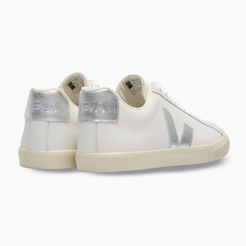 Взуття жіноче VEJA Esplar Logo Leather extra white/silver 10