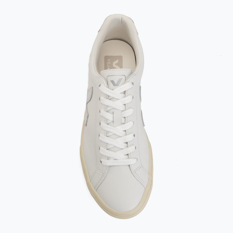 Взуття жіноче VEJA Esplar Logo Leather extra white/silver 5