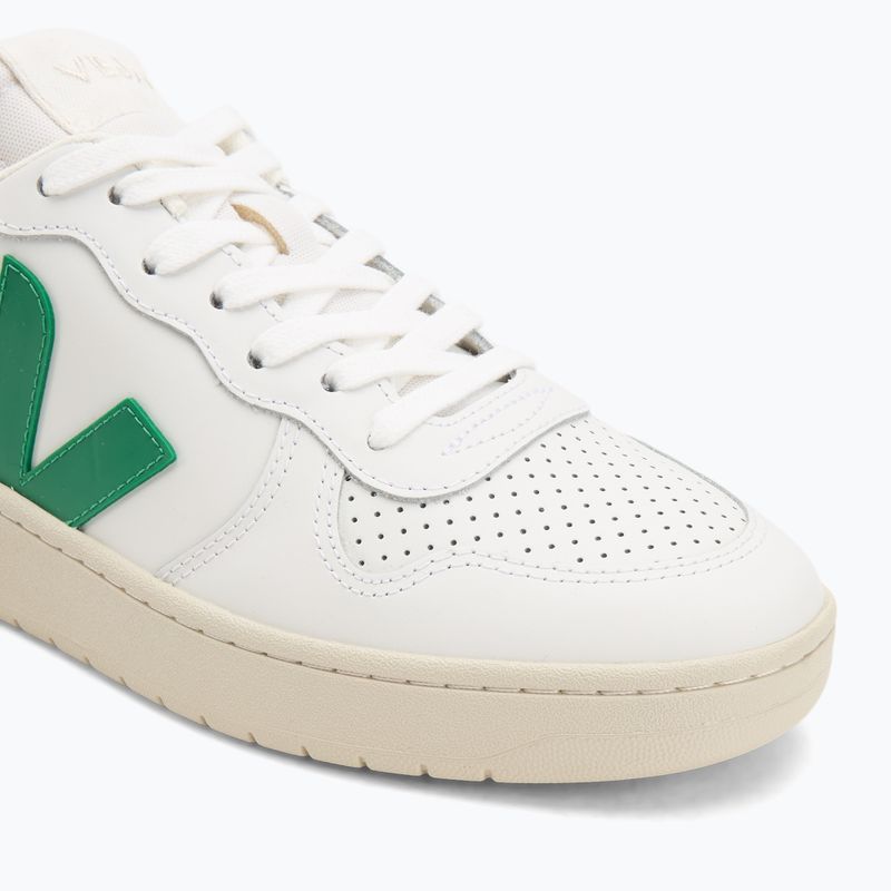 Кросівки чоловічі VEJA V-10 Prime white/emeraude 7