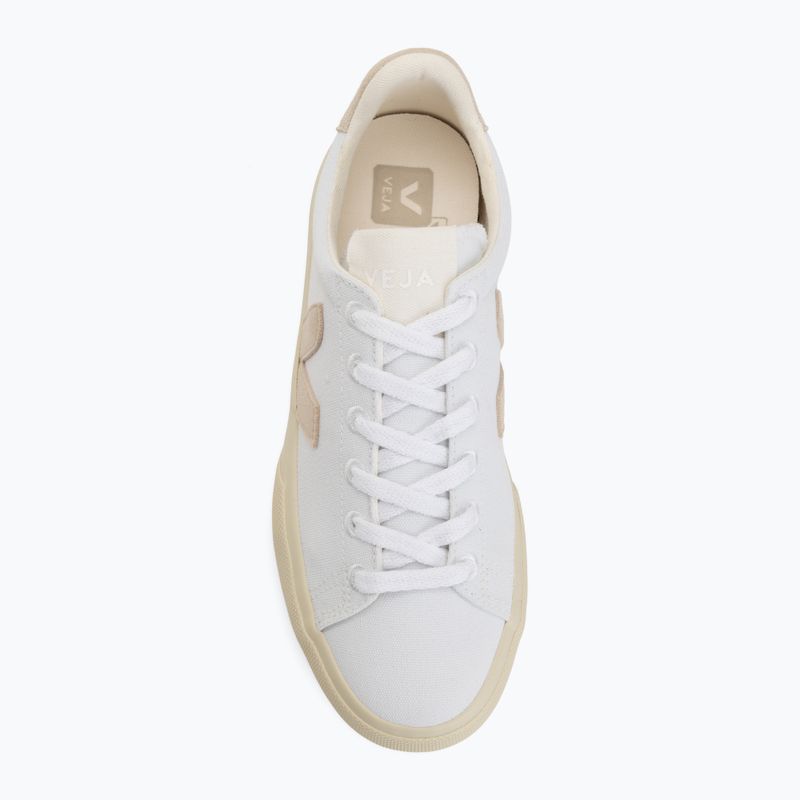 Взуття жіноче VEJA Campo Canvas white/sable 5